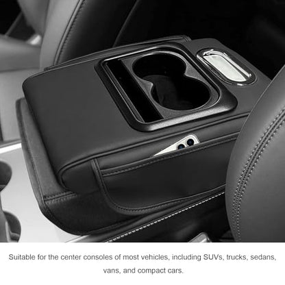 Car Center Console Armrest Pillow (Black)