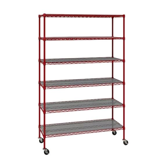 Organize in Style with The Members Mark 6 (1 PACK / Red)