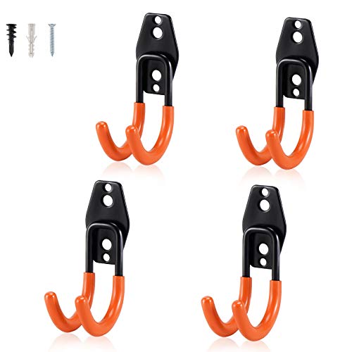 Garage Hooks Heavy Duty (Small J Hooks, 4 Pack)