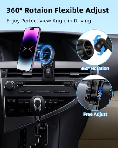 Magsafe Phone Mount for L (RX 350/ RX 450h 2010-2015 / Magsafe)
