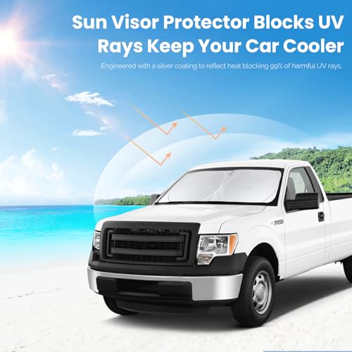 Windshield Sun Shade for Nissan Frontier 2022 (for 2021-2023 Nissan Frontier)