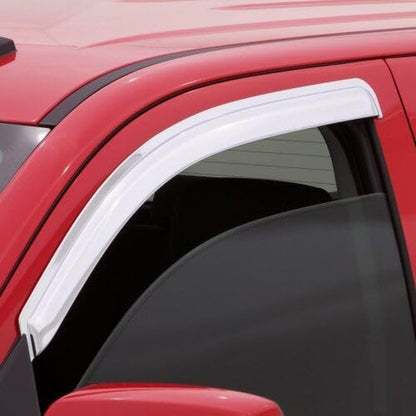 Window Visors Rain Guards for 2009 (09-14 SuperCrew Cab (Chrome))