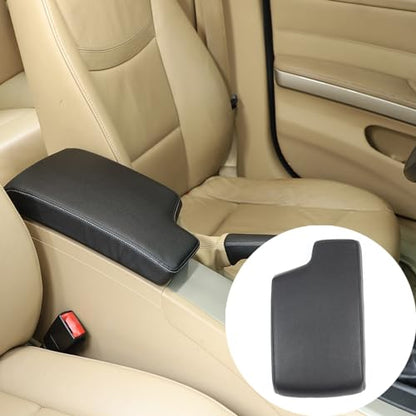Car Armrest Box Cover for BMW 3 Series E90 E91 E92 E93 2006 (Black)