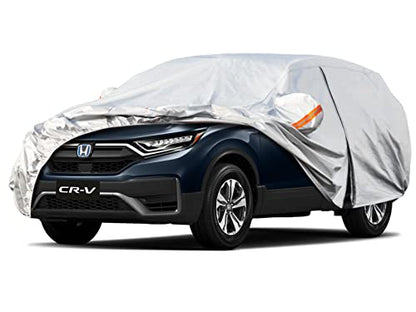 6 Layers SUV Car Cover Custom Fit for Honda CRV CR (LM-Silver / Custom Fit Honda CR-V)
