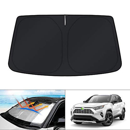 Windshield Sun Shade for Toyota RAV4 2019 (for Toyota RAV4 2019-2025)