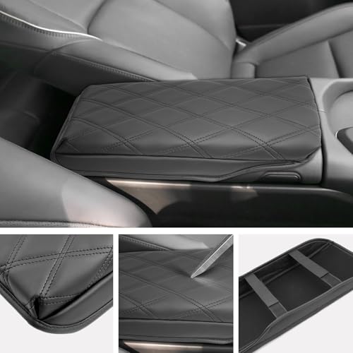 for 2023 2025 2026 Toyota Crown Signia Armrest Cover Pad (23-25 26 Crown Pad Black Line)