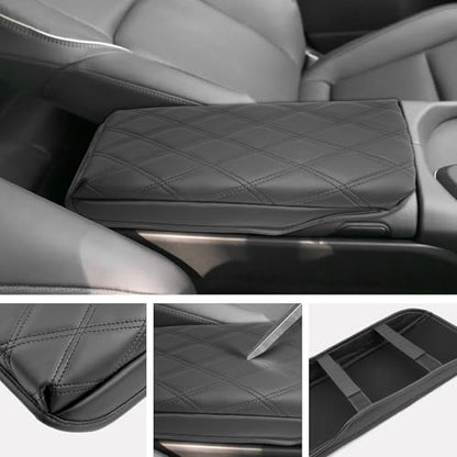 for 2023 2025 2026 Toyota Crown Signia Armrest Cover Pad (23-25 26 Crown Pad Black Line)