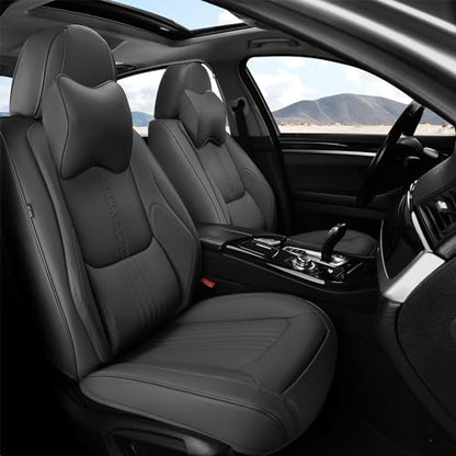 Front Seat Covers (Gray / Front Pair)