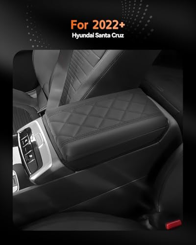 for 2022 2025 2026 Hyundai Santa Cruz Center Console Cover Armrest Box Cover for Santa Cruz Pickup (Santa Cruz 2022-2026-Thickened Pickup Version)