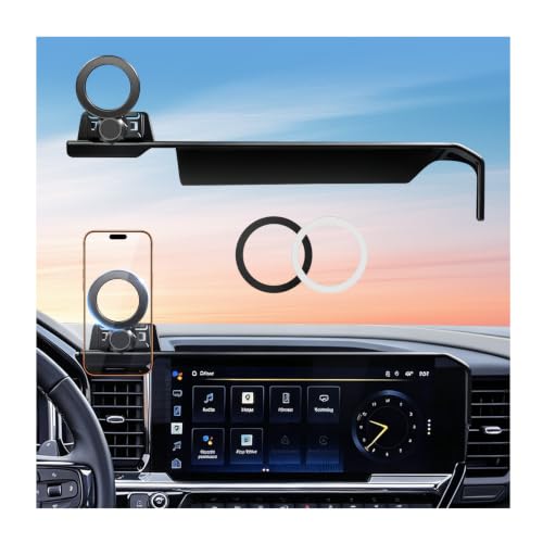 Car Phone Holder for Chevrolet Silverado & GMC Sierra 2022 (Fit for 2022-2026 Silverado & Sierra, 13.4-Inch)