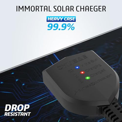 20W 12V Solar Trickle Charger Maintainer for Vehicle Batteries (20W)