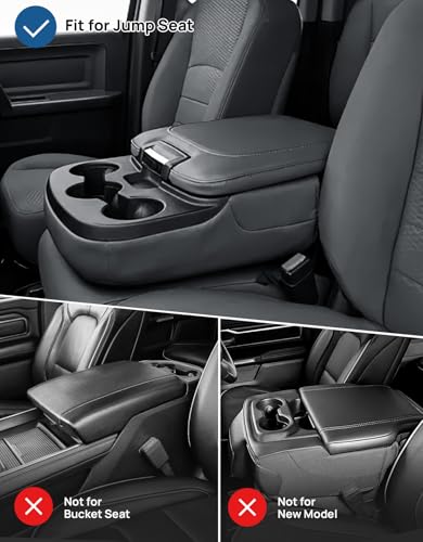 Center Console Cover Compatible with 2013 (Jump Seat Console 2013-2026 Ram)
