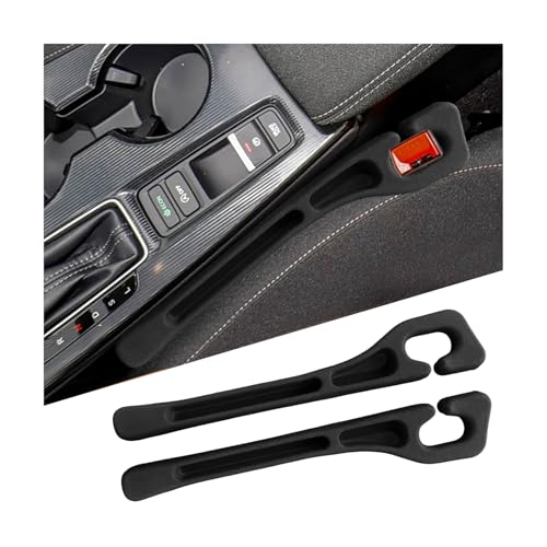 2 PCS Car Seat Gap Filler (Black)
