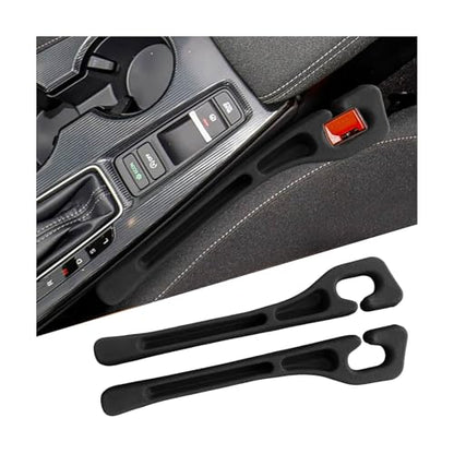 2 PCS Car Seat Gap Filler (Black)