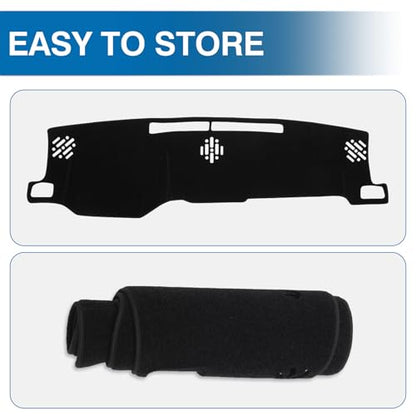 Dash Cover Mat for 【2024 (Tacoma 24-26(Black))