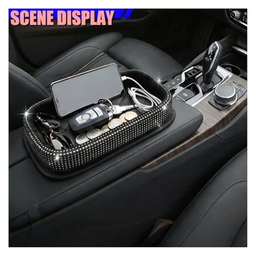 Bling Car Dashboard Storage Tray (Diamand)