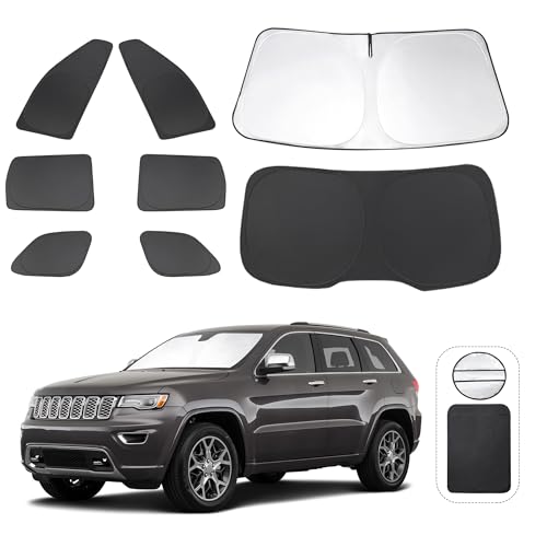 Window Shades for Jeep Grand Cherokee 2011 (Jeep Grand Cherokee 2011-2021-NO Grand Cherokee L)