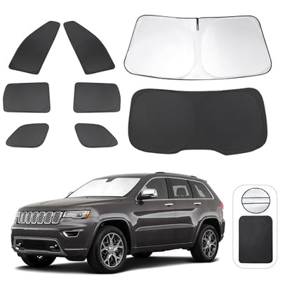 Window Shades for Jeep Grand Cherokee 2011 (Jeep Grand Cherokee 2011-2021-NO Grand Cherokee L)