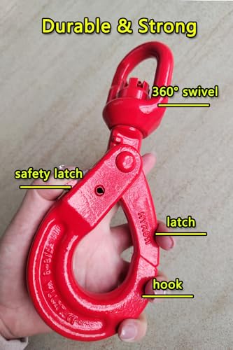 Heavy Duty Swivel Lifting Hook (2t)