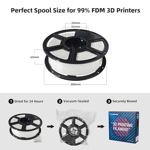PLA Filament 1.75mm (White)