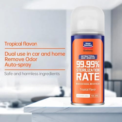 Glodway Whole Car Air Refresher Spray (6 Ounce (Pack of 2) / Red)