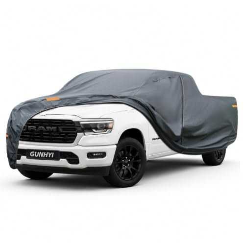 Premium Truck Cover Custom Fit Dodge Ram 1500 Crew Cab Short Bed (07 Dodge / 7.16 Dodge Ram 1500 Crew Cab Short Bed)