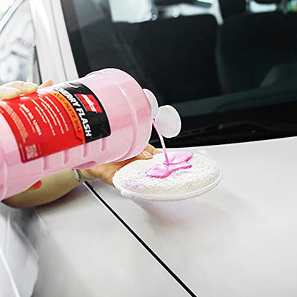 Cherry Flash Automotive Liquid Paste Wax for Hand Waxing (64 Fl Oz (Pack of 1))