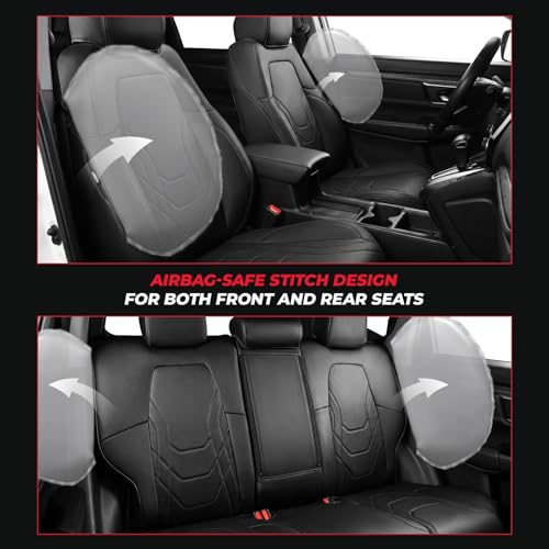 Seat Covers for 2017 (Black / CR-V 2017-2022 Full Set)