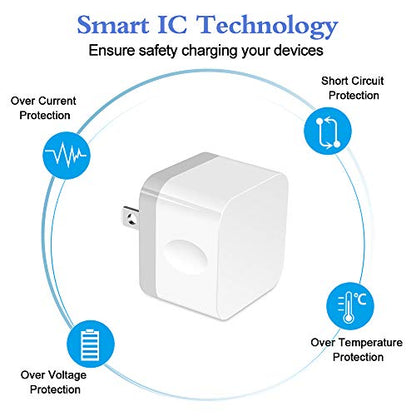 Dual USB Wall Charger (white#)