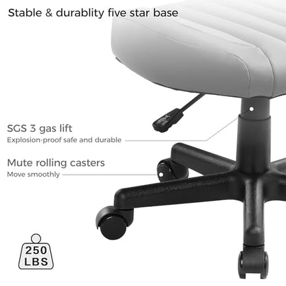 Height Adjustable Foot Stool (Grey)