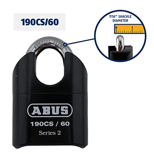 190CS 60 High Security Solid Steel Combination Padlock (Modern)