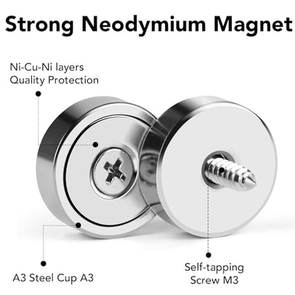 Magnets Neodymium Magnet 20LBS Strong Heavy Duty Rare Earth 36 P (20 lbs)