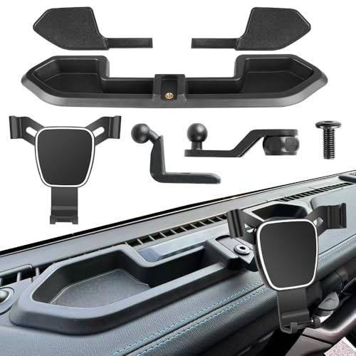 Car Phone Holder Center Console Organizer For Jeep Wrangler 4XE 2019 2020 2021 2022 2023 Auto Accessories Navigation Bracket Interior Decoration Screen Mobile Cell Mount case (for Wrangler 4XE 2019-2023)