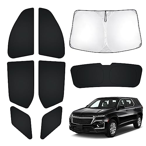Windshield Sun Shade for Chevrolet Traverse 2018 (Window Shades for Chevrolet Traverse 18-23)