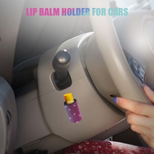 Upright Car Chapstick Holder (Rainbow)
