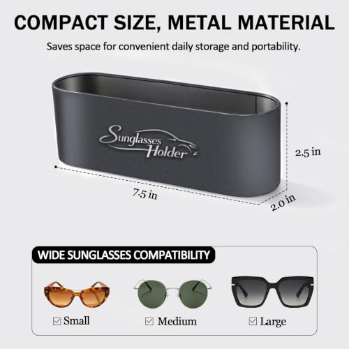 Sunglass Holder Compatible with Tesla Model 3
