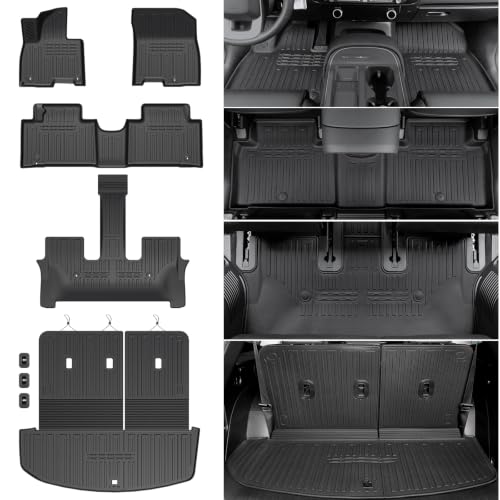 Floor Mats for 2026 2027 Hyundai Palisade Hybrid 7
