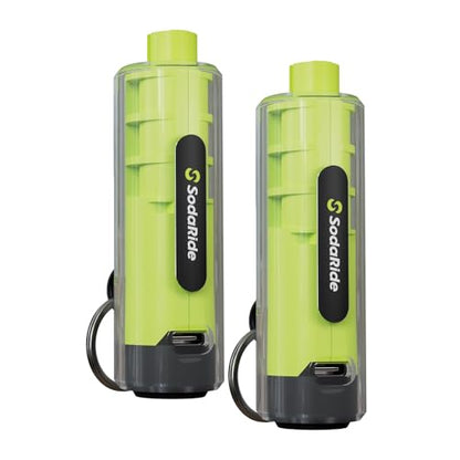 Window Breaker Seatbelt Cutter with Flashlight (Green)