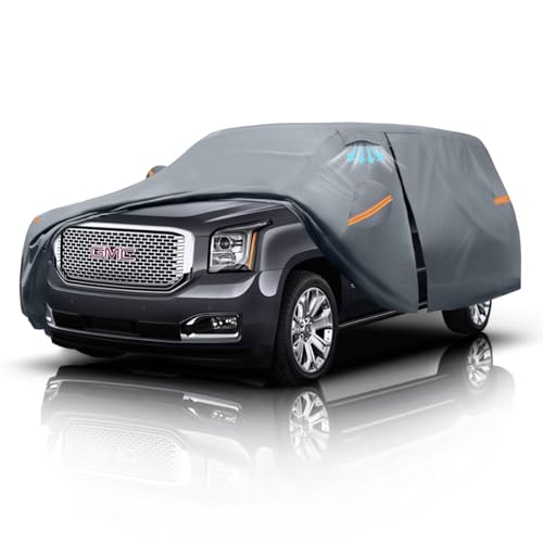 Large SUV Car Cover for GMC Yukon (SUV Car Cover / Custom Fit GMC Yukon)