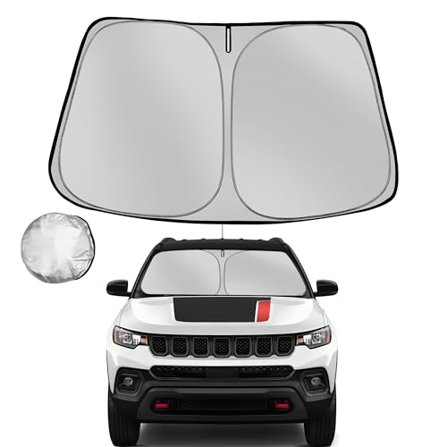 Windshield Sun Shade for 2017 (for 2017-2024 Jeep Compass)
