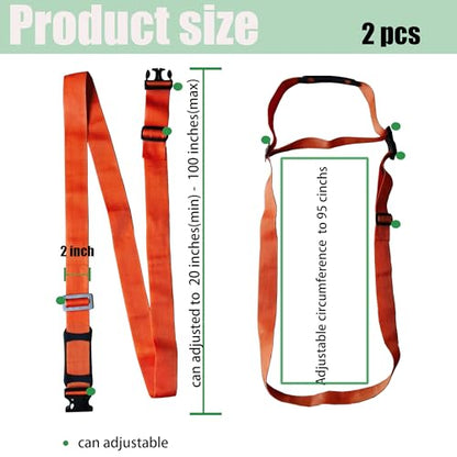 1 2 Person Lifting and Moving Straps Lift