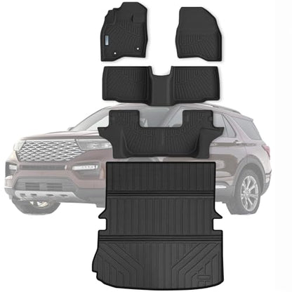 Floor Mats 2015 (2015-19| For Ford Explorer|Full Set)
