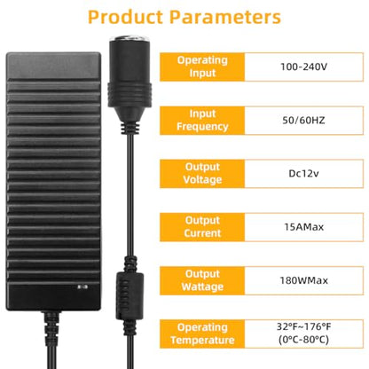 180W AC to DC Converter (12V 15A)
