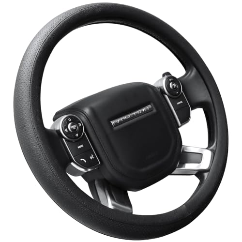 Breathable Car Steering Wheel Cover Large Size 15.5 (Large size[15 1/2''-16''] / Breathable Pores)