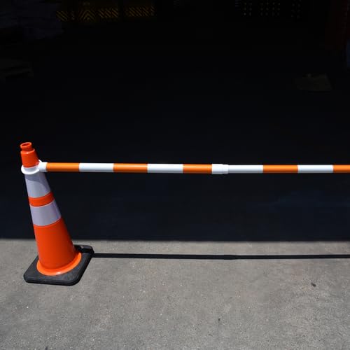 8 Pack Retractable Traffic Safety Cone Bar