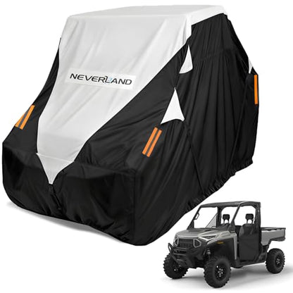 UTV Cover Waterproof 300D Heavy Duty 2 (M: 126"Lx 65"Wx 73"H (Single row seat))