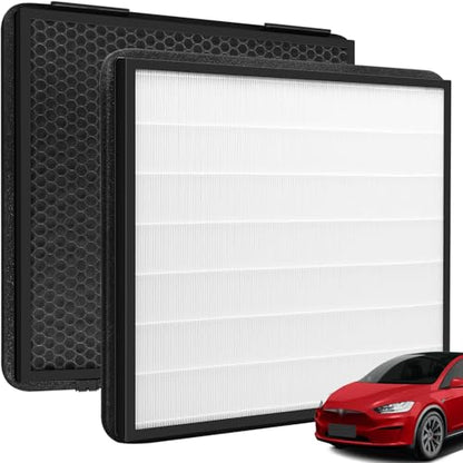 Cabin Air Filter for Tesla Model X Model S 2021 (White)