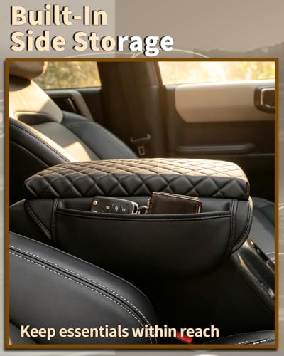 Center Console Armrest Cover for Ford Bronco 2021 (Bronco)