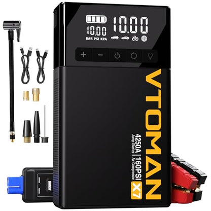 X7 Jump Starter with Air Compressor