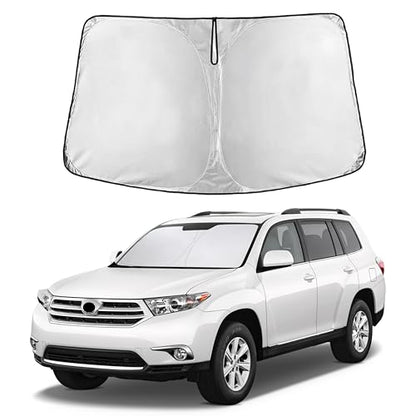 Windshield Sunshade Compatible for Toyota Highlander 2008